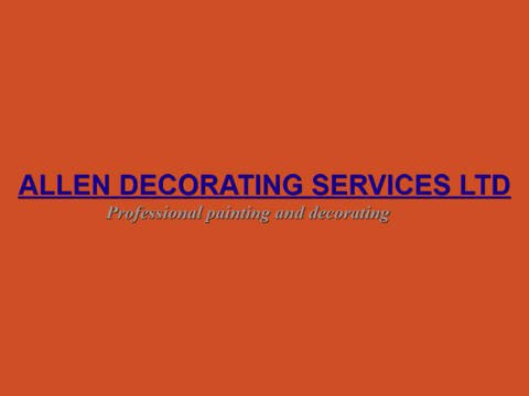 ALLEN DECORATING SERVICES LTD