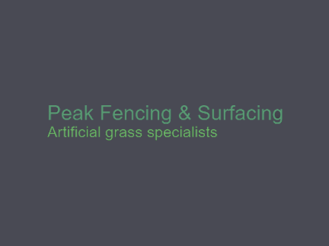 Peak Fencing and Surfacing Ltd