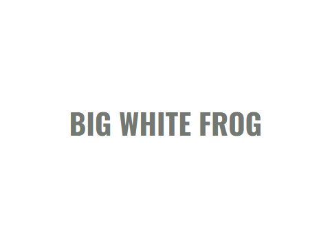 Big White Frog