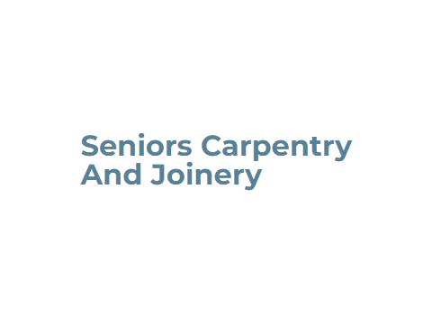 Seniors Carpentry And Joinery